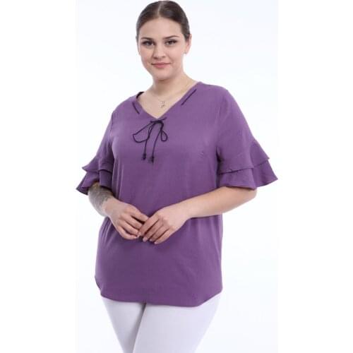 Diğer Blouses With Flounce