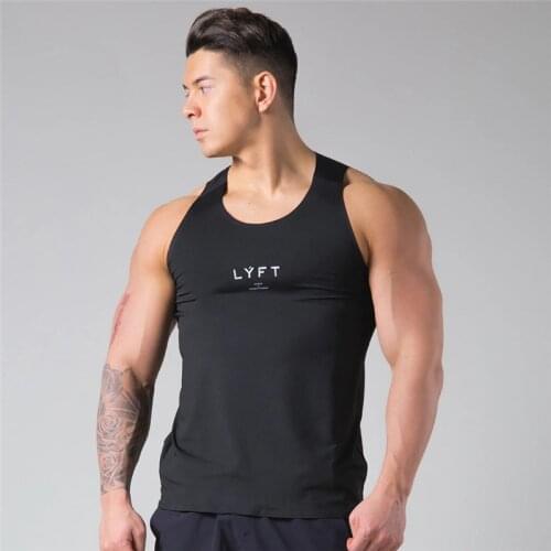 Gym SilmQuick drying 2021 Tank Top Men Fitness Clothing Mens Bodybuilding Summer Gyms Clothes for Male Sleeveless Vest Shirts