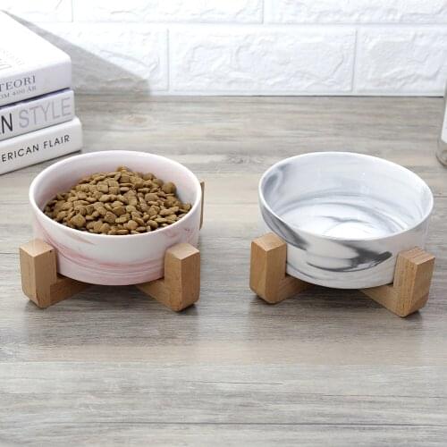 Cat Bowls for Pet Feeding Bowl Anti-skid Pet Dog Cat Food Water Bowl Feeding Drinking Bowl Blue Pink
