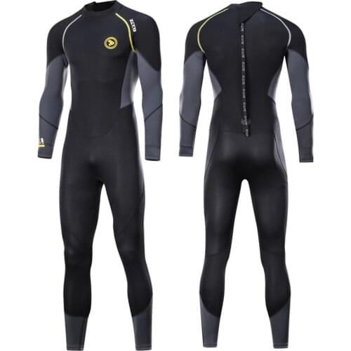 Scuba Diving Wetsuit Neoprene Swimming 3mm Men Wet Suit Body Suit Underwater Fishing Kitesurf Spearfishing Snorkeling Clothes