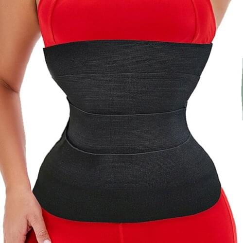 Neoprene Waist Trainer Corset Abdomen Slimming Belt Sweat Body Shaper Modeling Strap Gaine Amincissante Trimmer Adjustable Wrap