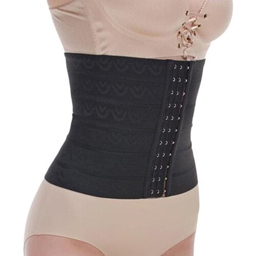 Postpartum Girdles Corsets Steel Boned Body Shaper Women Waist Trainer Belt Sexy Bustiers Corsage Modeling Strap Band