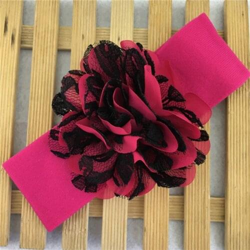 Flower Headband Lace Flower Kids' Headbands Kids Hairband Children Hair Accessories 8pcs/lot
