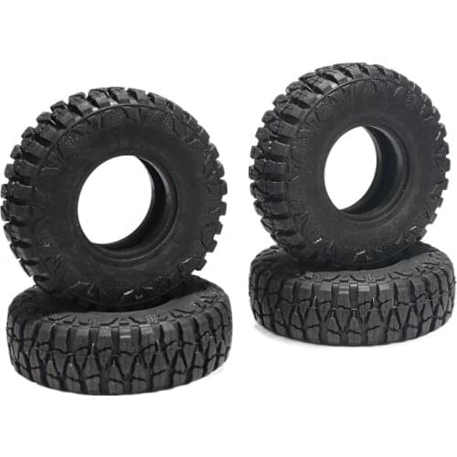 KYX Racing Rubber Tires 54mm x 18mm Tyres Upgrades Parts Accessories for 1/24 RC Crawler Car Axial SCX24 Deadbolt JLU C10 B-17