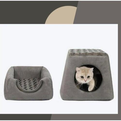 Foldable And Removable Pet House The Minimalist Style Sofa For Lovely Cat Pet House With Mattress Puppy Cage For Cat Dog