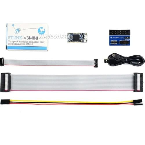 STLINK-V3MINI, Compact In-Circuit Debugger And Programmer For STM32 Microcontrollers,Support mass storage function