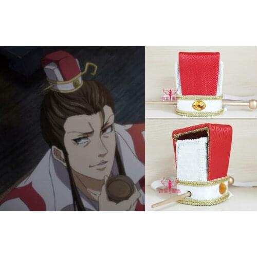 2 Designs Handmade Male Hair Tiara for Chinese Anime The Founder of Diabolism Ancient Chinese Wei Jin Period Han Dynasty Cos Hat