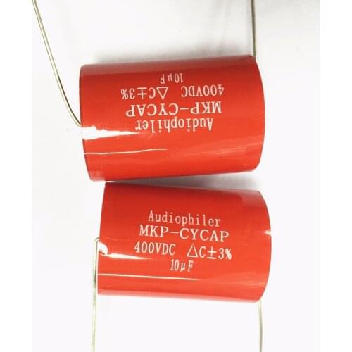 10pcs MKP-kondensotor MKP 10uF 400v Tubular Audio Capacitor