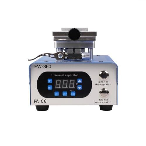 FORWARD Quickly Preheat Station FW-360 Rotary LCD Separator Machine with Two Button Control for All Phone OLED Screen Repairing