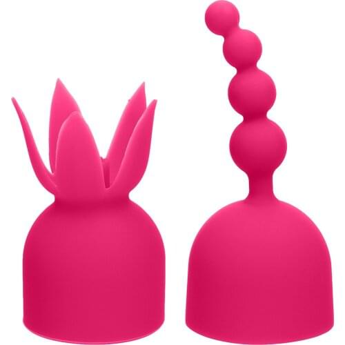 Magic Wand Attachment Sex Toys for Women AV Rod Head Cap G-spot Stimulate Clitoris Stimulation Vibrator Accessories