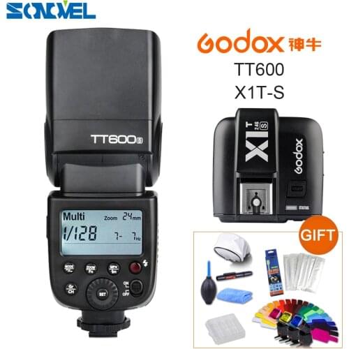 Godox TT600S GN60 2.4G Camera Flash Speedlite +X1T-S Transmitter for Sony Camera A7 A7S A7R A7 II A6000 A58 A99