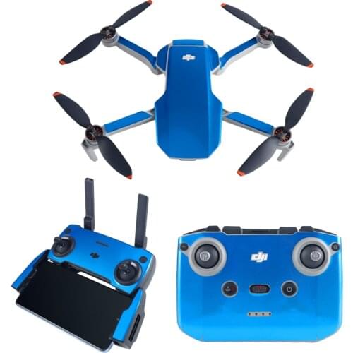 Protective Luxury fluorescence plane Sticker Skin Cover Waterproof Sticker Spare For DJI Mavic mini 2