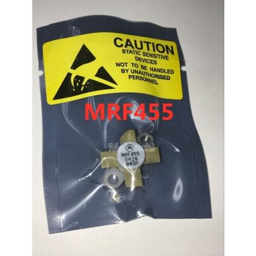 2PCS MRF455 RF power transistors, high frequency tubes, microwave components