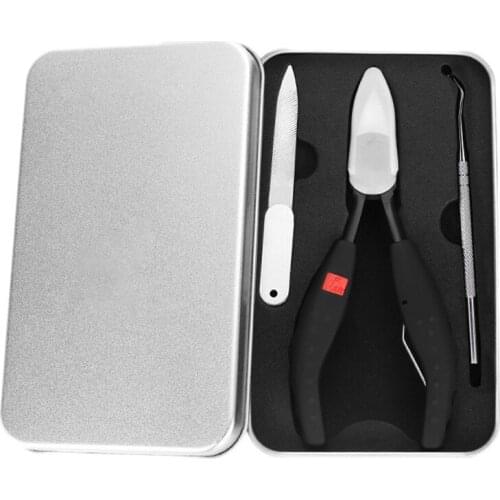 4Pcs/Lot Paronychia Nail Tools Nail Clipper Nail Correction Thick Nails Ingrown Toenails Nippers Dead Skin Dirt Remover