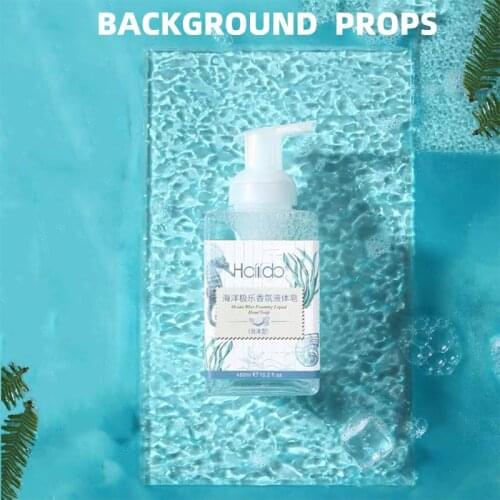 INS New Product Photo Props Acrylic Mirror Reflector Water Ripple Desktop Photo Studio Photography Props Photo Background