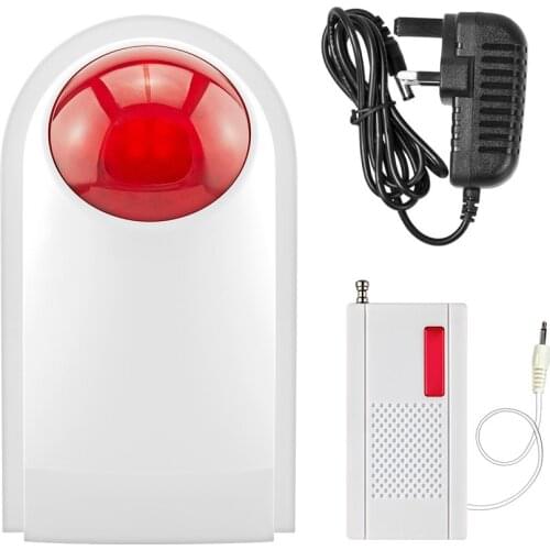 Kerui J008 Wireless Outdoor Flash Siren Waterproof Sound Strobe For Wifi GSM PSTN Home Security System