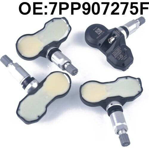 4 PCS Car Tire Pressure Monitor Sensor TPMS 7PP907275F For audi A4 Quattro A6 A8 Q7 R8 RS4 S4 S6 Porsche for Porsche vw Touareg