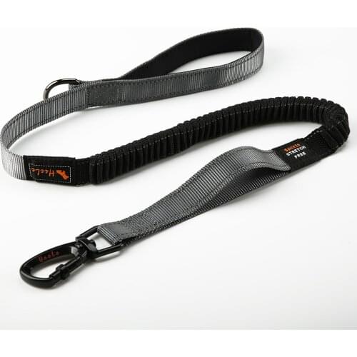 152CM Elastic Bungee Dog Leash Rope Nylon Leash Running Comfortable Padded Handle Reflective Durable Leash For Dog High Quality