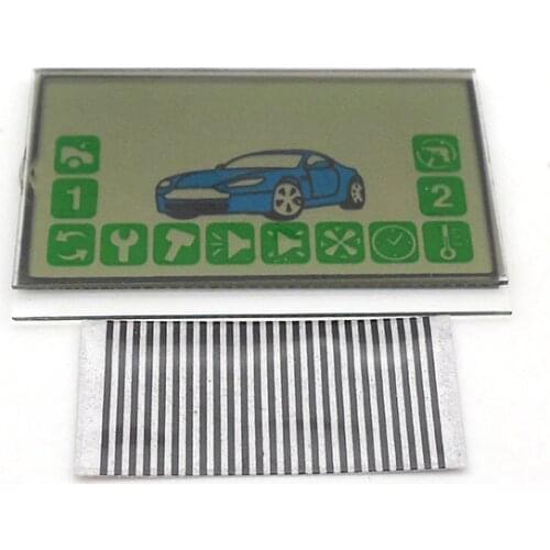 Russian Version A92 Lcd Display Flexible Cable for Starline A92 A94 Remote Controller A92 Lcd Zebra Stripes