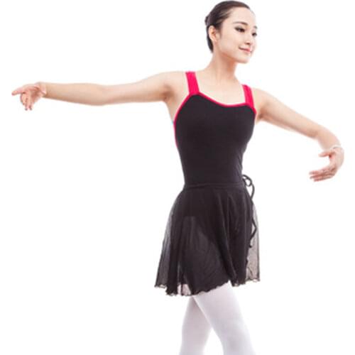 Backless Gymnastic Ballet Leotards for Women Adult Cotton Spandex Camisole Dancewear Girl Clothing Bodysuit Leotard