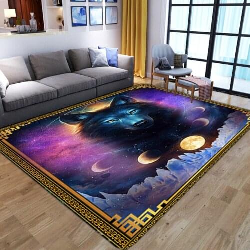 Nordic Kids Room play Carpet Soft Flannel 3D Printed Area Rugs Child Game Anti-slip Mat Home Decor Large Carpets for Living Room