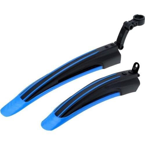 Mudguard for MTB Road bike Front and Back Mudguard Plastic Blue