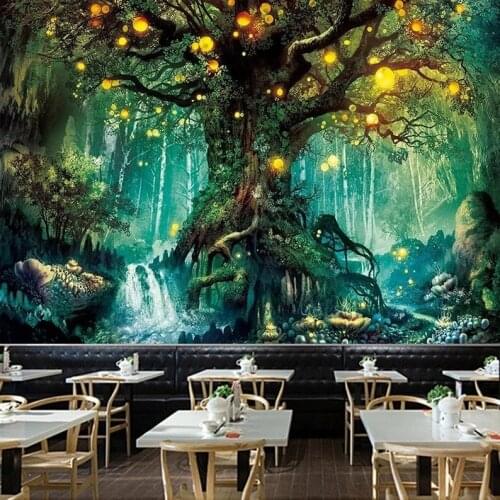 Landscape Wall Tapestry Forest Wall Decor Bedroom Wall Blanket Decor USA Dropper Only