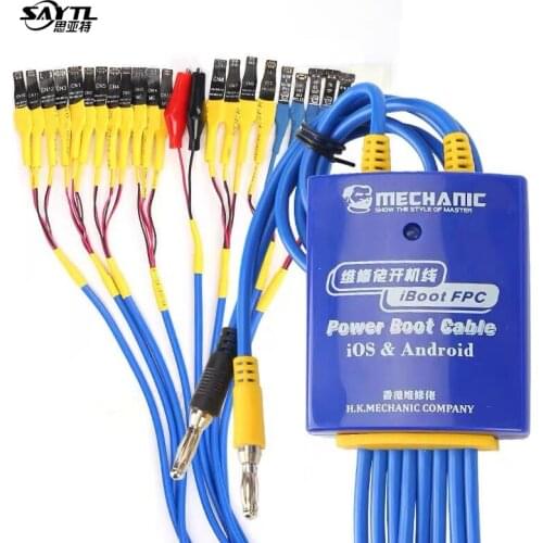 MECHANIC Android Power Supply Test Cable for iPhone Android Phone DC Power Supply Test Line Mechanic iBoot FPC Repair Kit