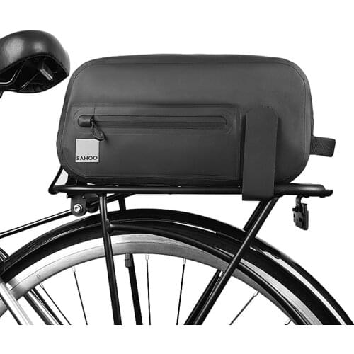SAHOO 7L Multifunctional Bicycle Bike Rear Seat Trunk Bag Large Capacity Rear Panniers Bag MTB Road Bike Saddle Bag Hand Bag
