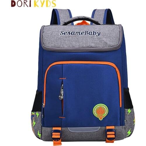 DORIKYDS Fashion Childrens Bag 1st To 5th Grade Large Capacity Elementary Schoolbag Nylon Waterproof Satchel Students Mochila