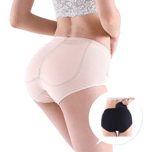 Sexy Padded Underwear Women Cotton Seamless Butt Hip Enhancer Panties Underpants Lady Buttocks Push Up Body Shaper Briefs