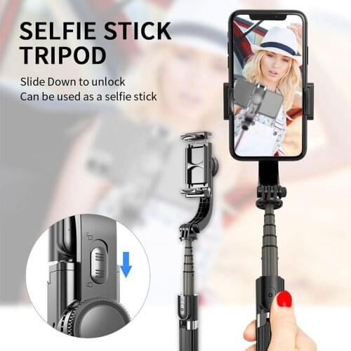 3D Stabilizer Smart Bluetooth Handheld Smooth Gimbal Vlog Universal Video Phone Wireless Stream Record Stick Selfie Live