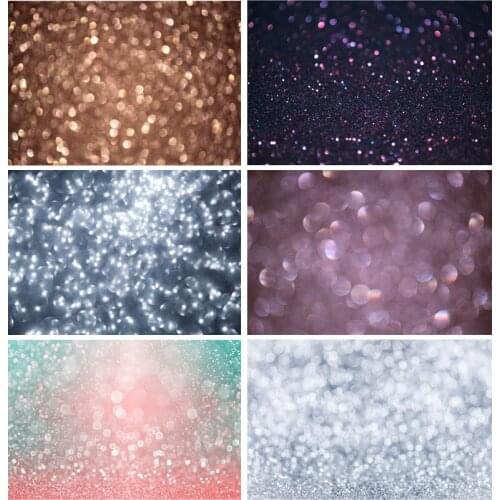 Vinyl Abstract Bokeh Photography Backdrops Glitter Facula Light Spot Photo Background Studio Photocalls Props 21318 TTU-43