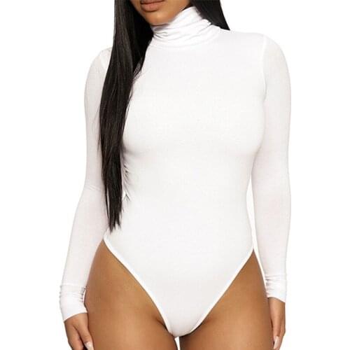 Yvlvol Women's Long Sleeve Bodysuits