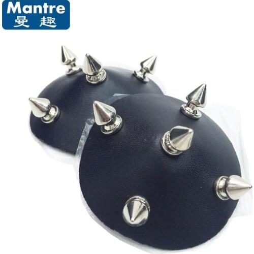 1Pair Nail Nipple Clamps Female Breast Clips Stickers Fetish Adult Games Cosplay Apparel Sex Toys for Women Men