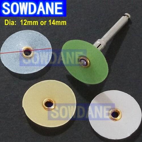 10 pcs Dental Finishing and Polishing Discs gross reduction contouring Dental Materials Teeth Whitening 12mm or 14mm