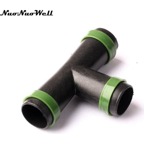 3pcs NuoNuoWell 1"(N45) Lock Three Ways Drip Tape Pipe Connector Fittings for Greenhouse Garden Micro Drip Irrigation System