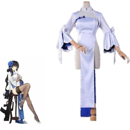 Game Girls Frontline Yee Chino Cosplay Costume Lovely Dress Chineses style Halloween Carnival costumes for women