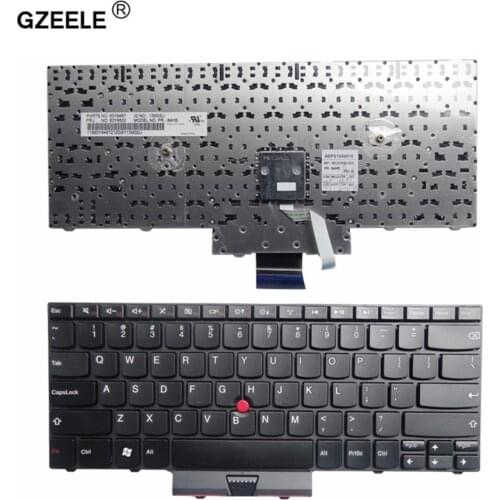 GZEELE New For Lenovo IBM Thinkpad Edge E13 E30 13 E31 60Y9473 60Y9508 13.3" 60Y9435 60Y9438 US Black laptop keyboard English
