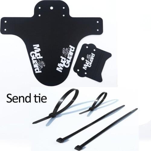 MTB Bike Bicycle Fenders Cycling Mudguard Front/rear Tire Wheel Universal Mudguard Bike Wings Mud Guard With 4 Fixing Strap