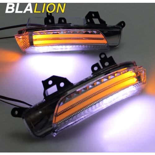 12V Car Rearview Mirror Lights For Toyota Wish Prius Mark X Crown Auto Rear View Mirror Turn Signal Warning Turning Signal Lamp