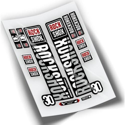 Pegatinas hairpin clip ROCKSHOX 30 2019 WP97