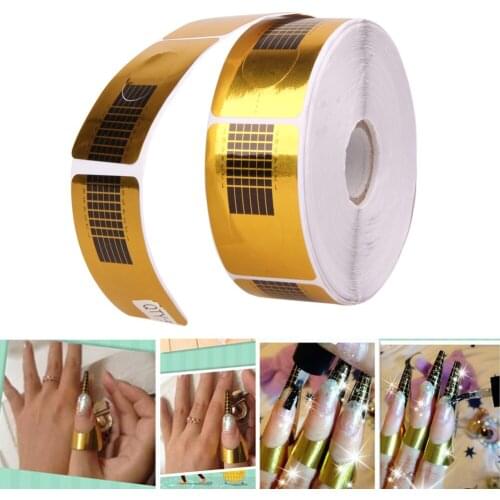 Nail Guide Sticker Tape Nail Art Sculpting Extension Nails Forms Guide Acrylic UV Gel Stickers Adhesive Tips Nail Art Tools