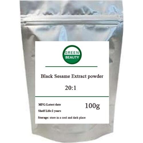 Natural Black Sesame Extract Powder 100-1000g