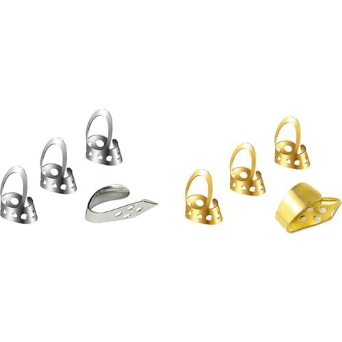 New 4Pcs Thumb Picks Guitar Finger Plectrum Picks Acoustic Thumb Set Nails Bulk Protection for Guitar Banjo Ukulele