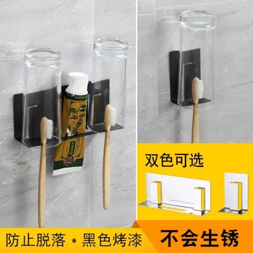 New Convenient Waterproof Bathroom Silicone Razor Toothbrush Holder