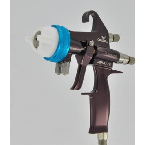Manual Double Polyurethane Foaming Spray Gun Foaming Spray Gun with Two Nozzles Two Needles (SGH-S2-PE)