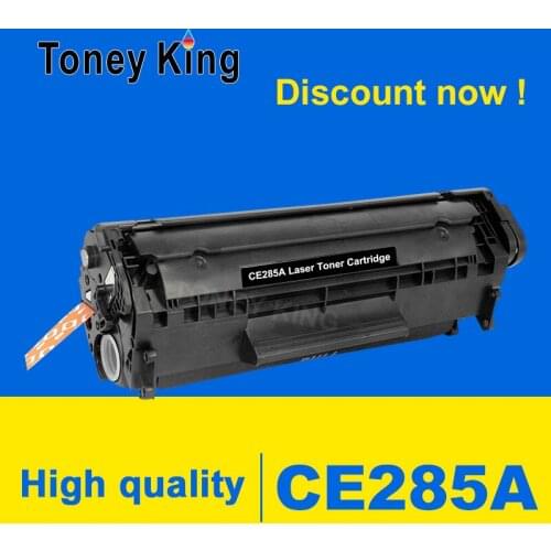 Toney King CE285A 85A 285A Compatible Toner Cartridge for HP LaserJet P1102 P1102W Pro M1130 M1132 M1134 M1212 mf 3010 Printer