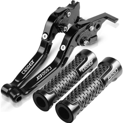 For BMW C650GT C 650 GT C650 GT 2011 2012 2013 2014-2017 Motorcycle Brake Clutch Lever Extendable Hand Grip Handlebar C 650GT