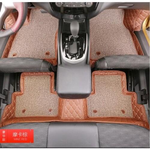 High Quality Wire Mats Special Car Floor Mats Custom Fit For Nissan Qashqai 2016 Auto Accessories Car Styling Carpet Cover
